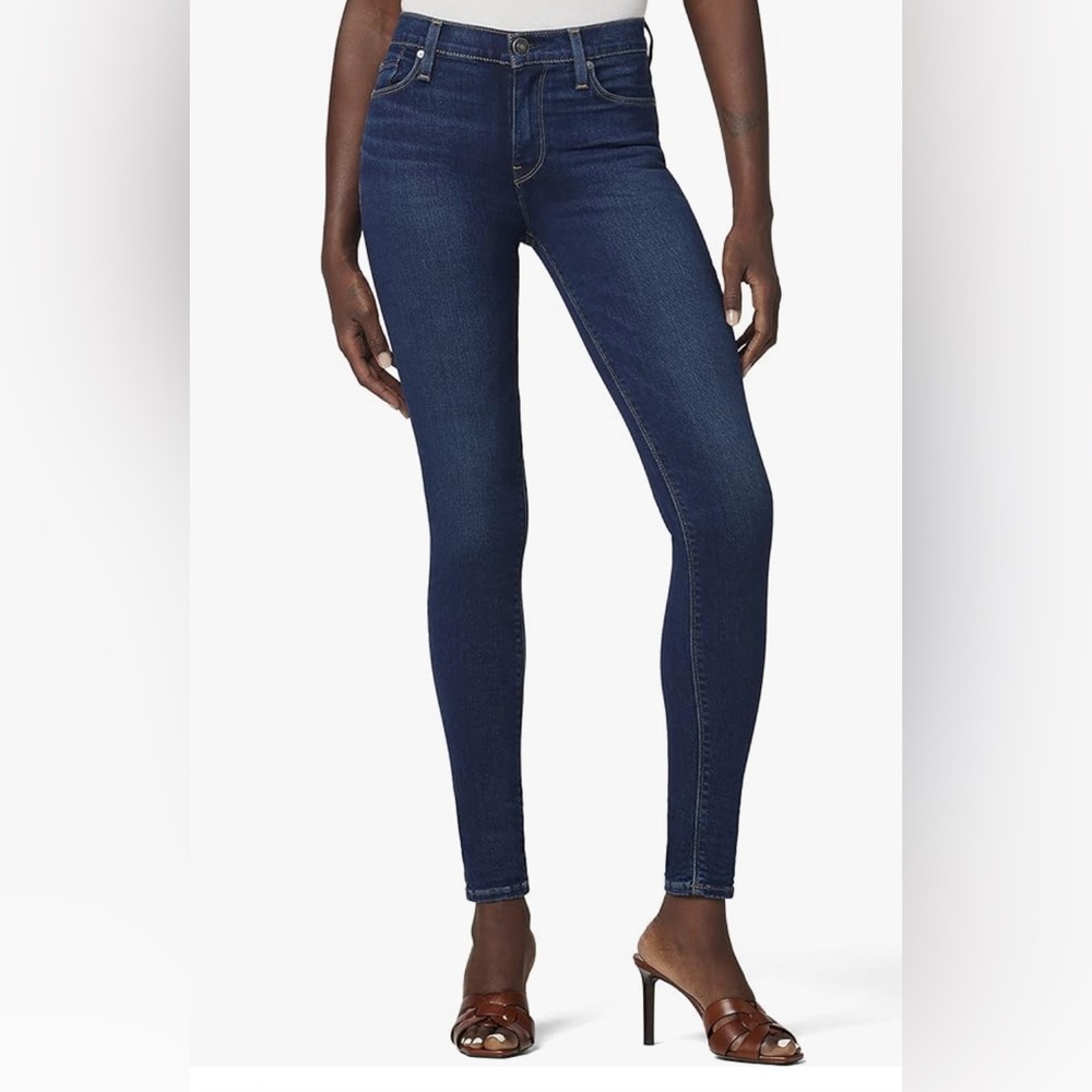 Hudson Nico Mid Rise Super Skinny Womens Stretch Denim Jeans - Size 26‎